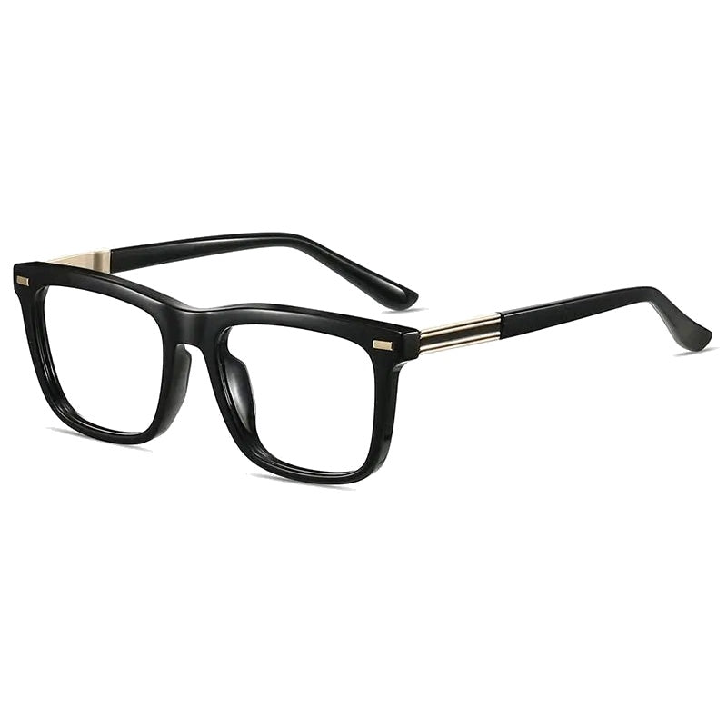 Vicky Men's Full Rim Square Tr 90 Alloy Reading Glasses 584007.