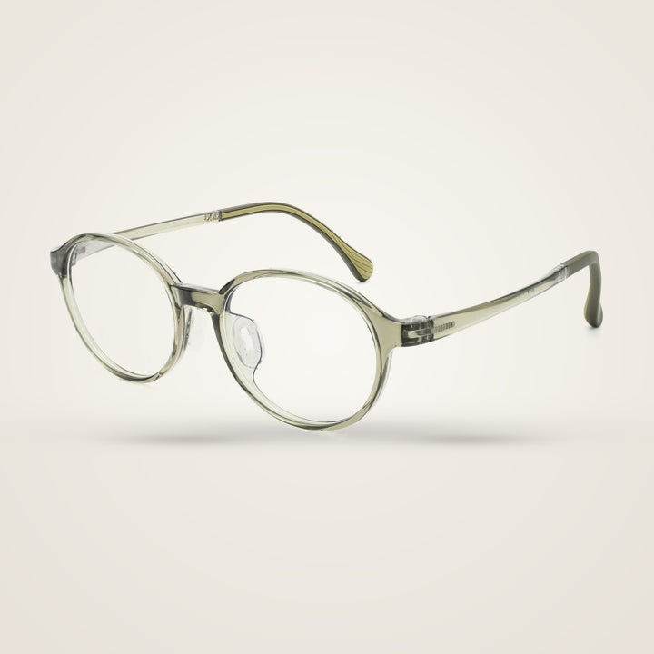 Bclear Unisex Full Rim Round TR90 Eyeglasses 6008LS — view 2 | Bclear at FuzWeb