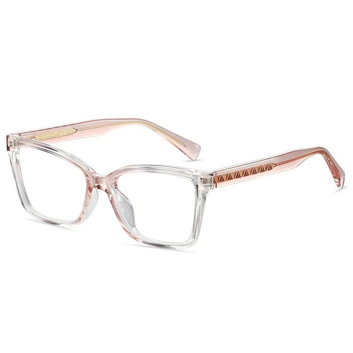 CCspace Unisex Full Rim Square Tr 90 Alloy Reading Glasses 802710.