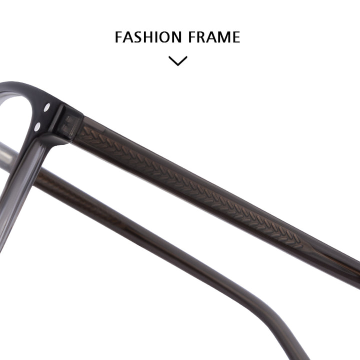 Kansept Unisex Full Rim Square Tr 90 Alloy Reading Glasses 25007 — view 2 | Kansept at FuzWeb