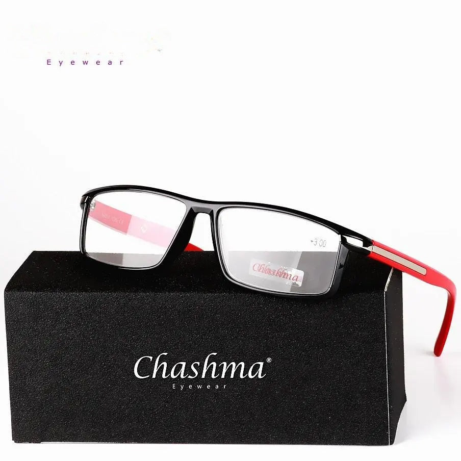 Chashma Unisex Full Rim Square Titanium Tr 90  Reading Glasses 1356 — view 15 | Chashma at FuzWeb