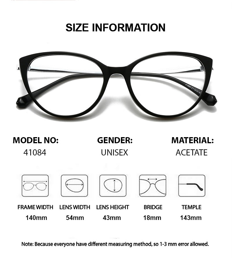 Chashma Ochki Womens Full Rim Cat Eye Fashion Acetate Eyeglasses 341084 — view 1 | Chashma Ochki at FuzWeb