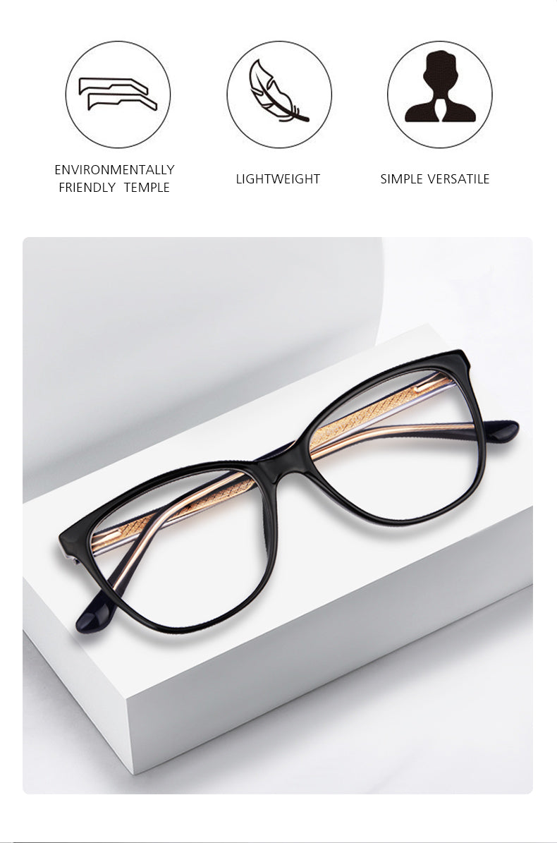 Kansept Unisex Full Rim Square Tr 90 Alloy Reading Glasses 25001 — view 1 | Kansept at FuzWeb