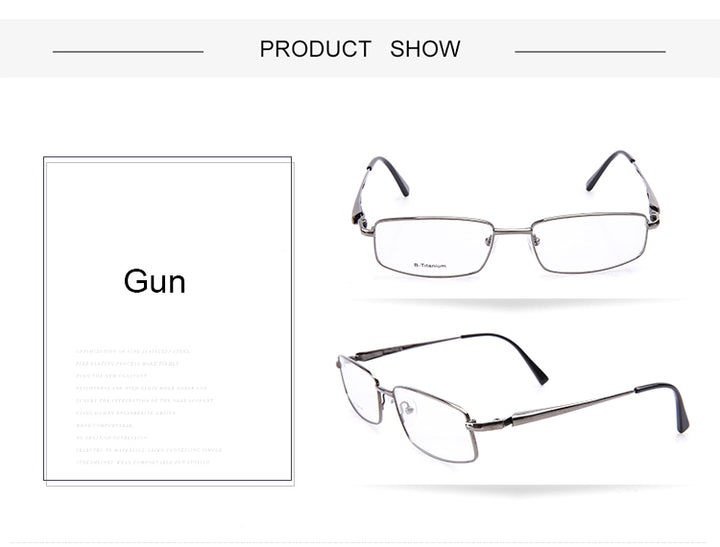 Krasivyy Unisex Full Rim Square Titanium Eyeglasses Kr4755 — view 7 | Krasivyy at FuzWeb