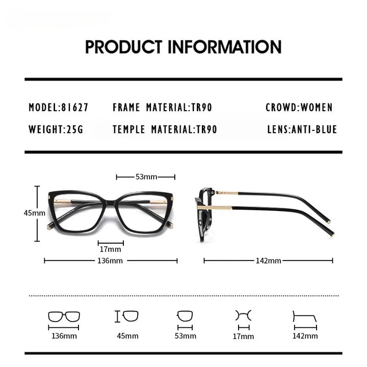 Kansept Womens Full Rim Cat Eye Tr 90 Frames 816270 — view 2 | Kansept at FuzWeb