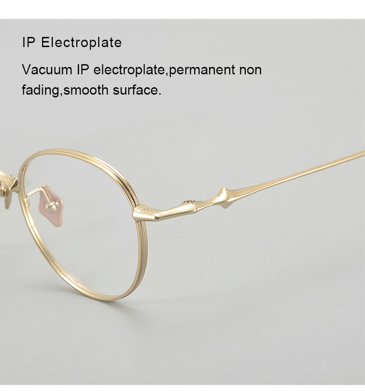 Krasivyy Unisex Full Rim Square Titanium Eyeglasses 14618.