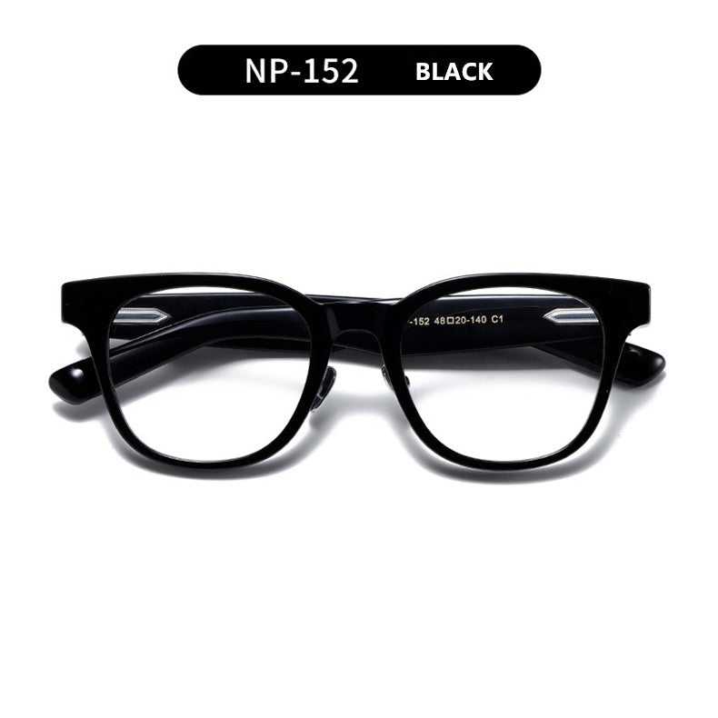 Aimee Unisex Full Rim Square Titanium Acetate Eyeglasses 14152.
