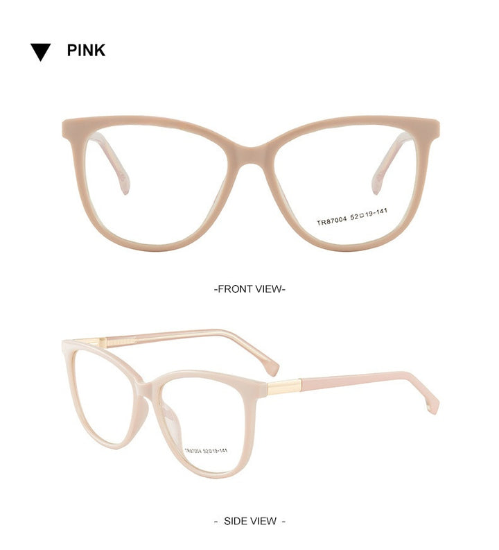 Chashma Ochki Womens Full Rim Square Tr90 Titanium Eyeglasses 87004 — view 9 | Chashma Ochki at FuzWeb