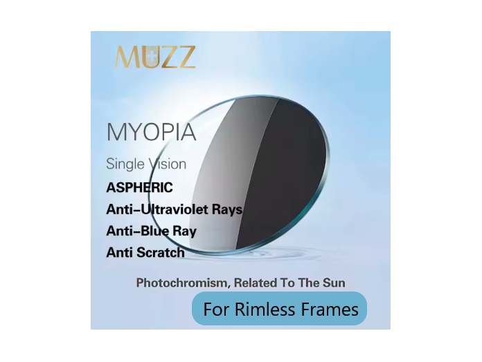 Muzz Single Vision Photochromic Lenses