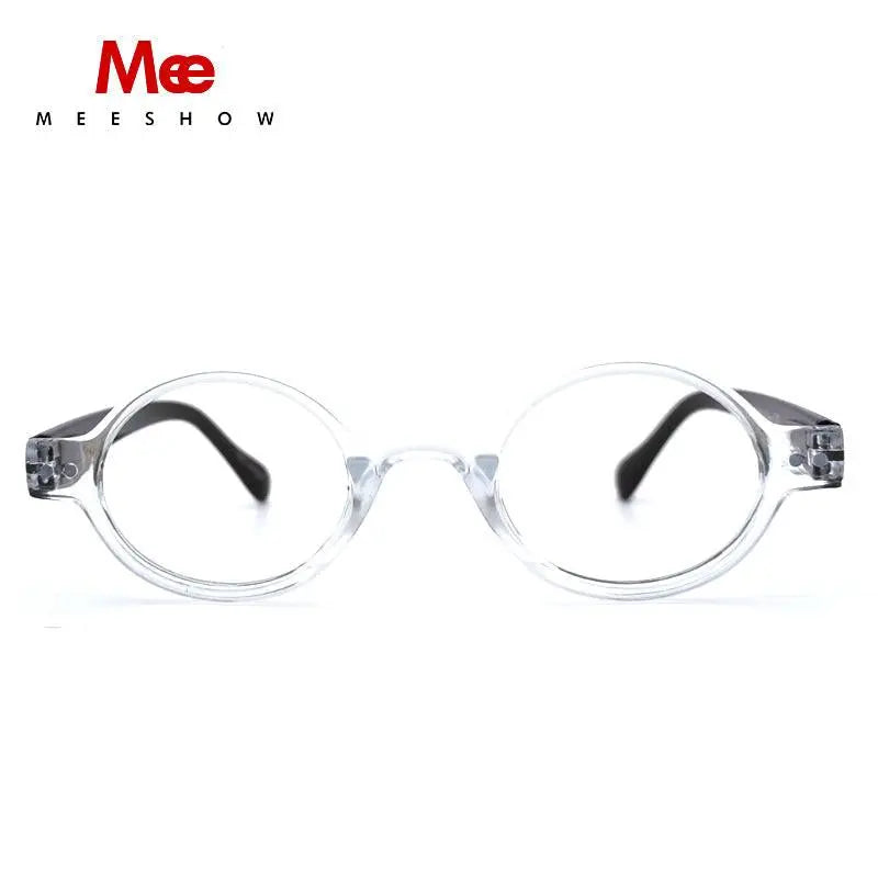 Meeshow Unisex Full Rim Round Polycarbonate Reading Glasses 1730 — view 3 | Meeshow at FuzWeb