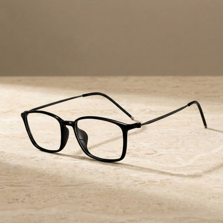 Bclear Unisex Full Rim Square TR90 Eyeglasses MY-6805 - C 1 — view 1 | Bclear at FuzWeb