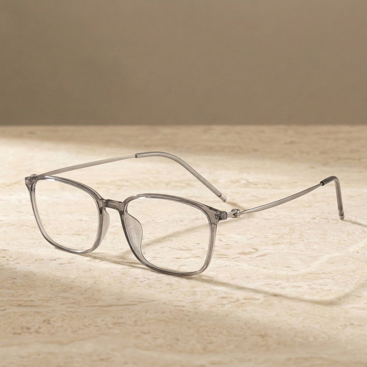 Bclear Unisex Full Rim Square TR90 Eyeglasses MY-6805 - C 2 — view 3 | Bclear at FuzWeb
