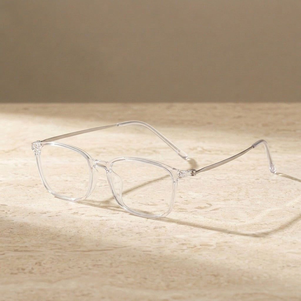 Bclear Unisex Full Rim Square TR90 Eyeglasses MY-6805 - C 5 — view 6 | Bclear at FuzWeb