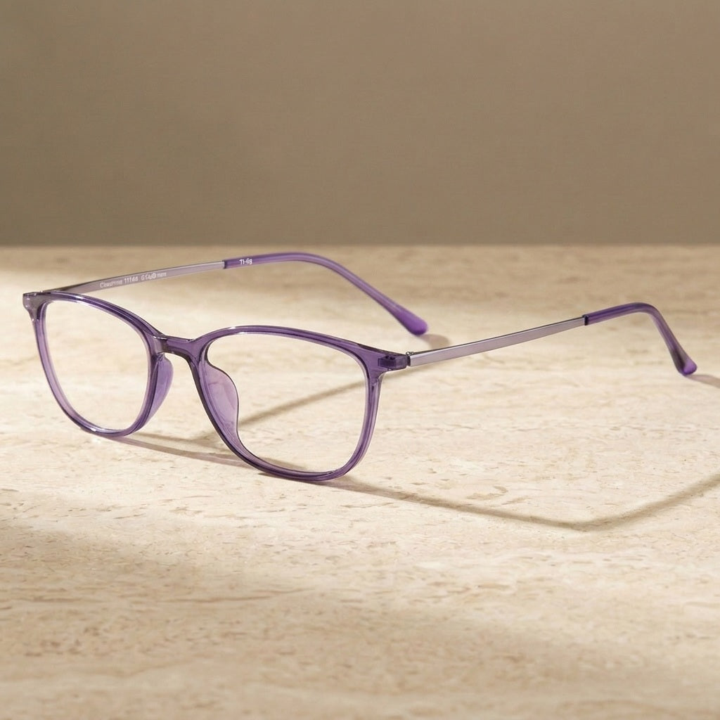 Chashma Unisex Full Rim Titanium Frame Eyeglasses 11144 — view 1 | Chashma at FuzWeb