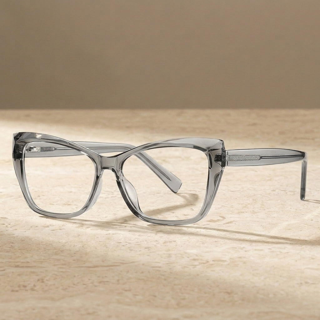 Chashma Women's Full Rim Cat Eye Alloy Acetate Eyeglasses 2002 — view 1 | Chashma at FuzWeb
