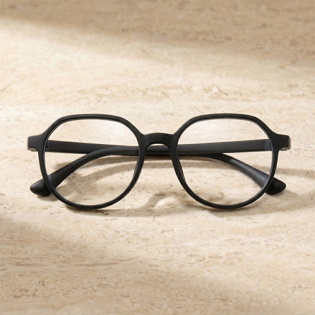Chashma Unisex Children's Full Rim Round Tr 90 Titanium Eyeglasses 2602 — view 2 | Chashma at FuzWeb