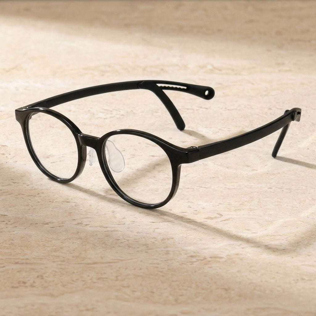 Chashma Unisex Children's Full Rim Round Tr 90 Titanium Eyeglasses 5028 — view 2 | Chashma at FuzWeb