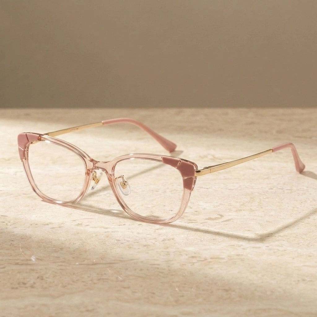 Chashma Women's Full Rim Square Cat Eye Tr 90 Alloy Eyeglasses 75721 — view 2 | Chashma at FuzWeb