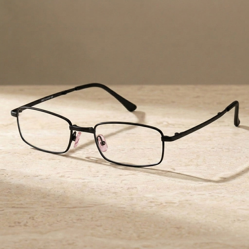 Chashma Unisex Full Rim Square Alloy Foldable Alloy Eyeglasses 8827 — view 3 | Chashma at FuzWeb