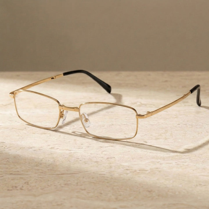 Chashma Unisex Full Rim Square Alloy Foldable Alloy Eyeglasses 8827 — view 4 | Chashma at FuzWeb
