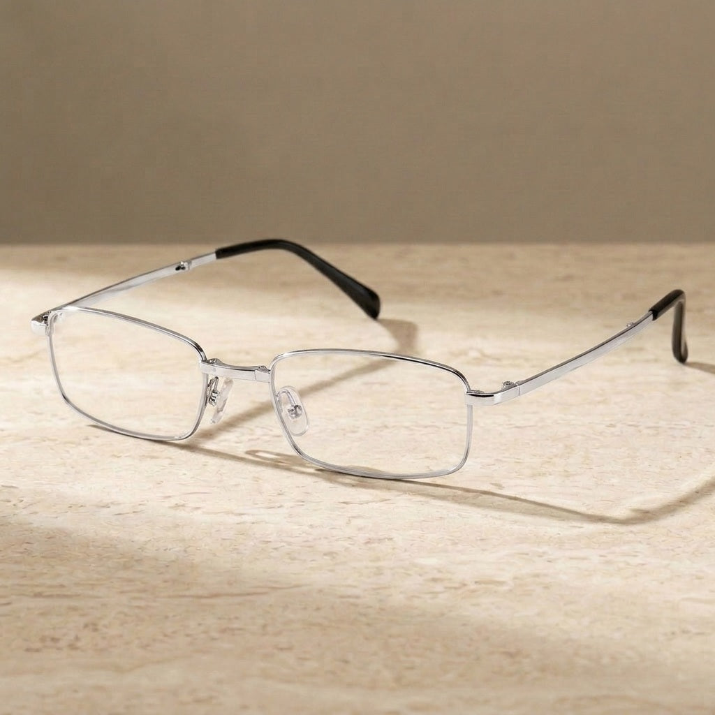 Chashma Unisex Full Rim Square Alloy Foldable Alloy Eyeglasses 8827 — view 2 | Chashma at FuzWeb