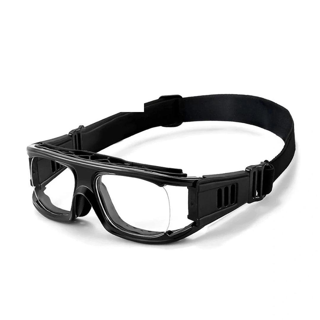 Vicky Unisex Full Rim Square TR90 and Silicone Sport Eyeglasses 1577 — view 2 | Vicky at FuzWeb