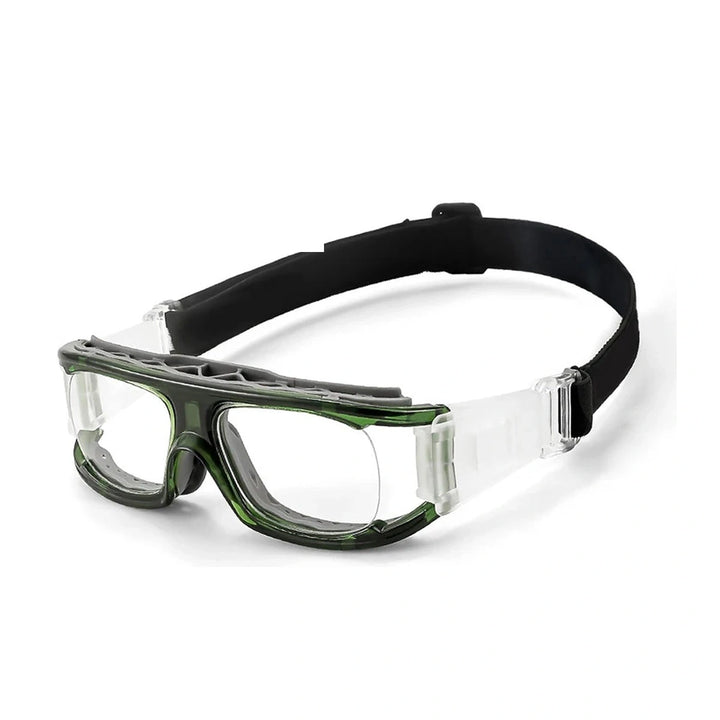 Vicky Unisex Full Rim Square TR90 and Silicone Sport Eyeglasses 1577 — view 5 | Vicky at FuzWeb