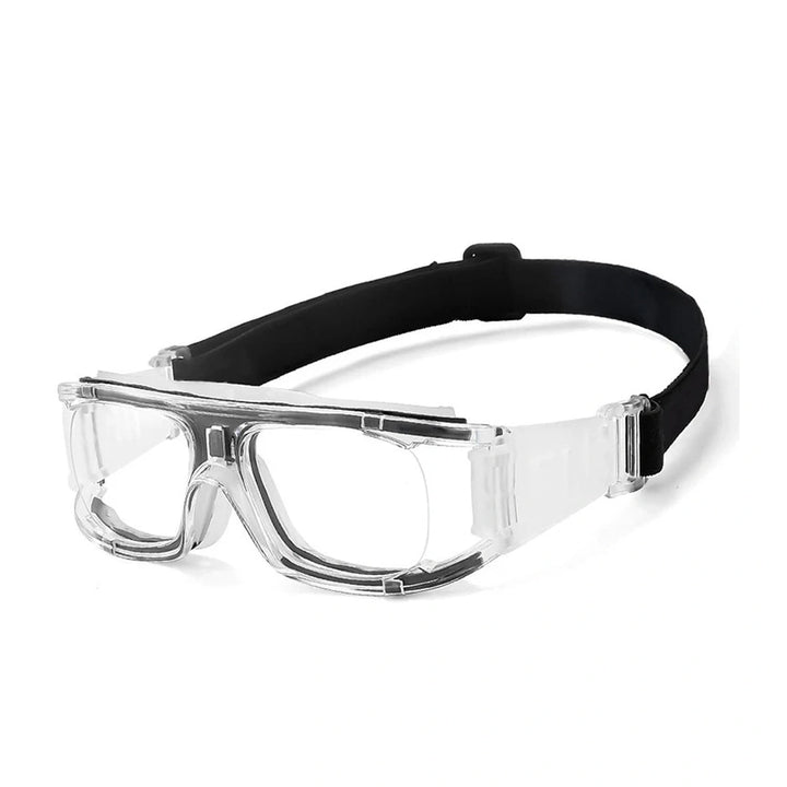 Vicky Unisex Full Rim Square TR90 and Silicone Sport Eyeglasses 1577 — view 3 | Vicky at FuzWeb