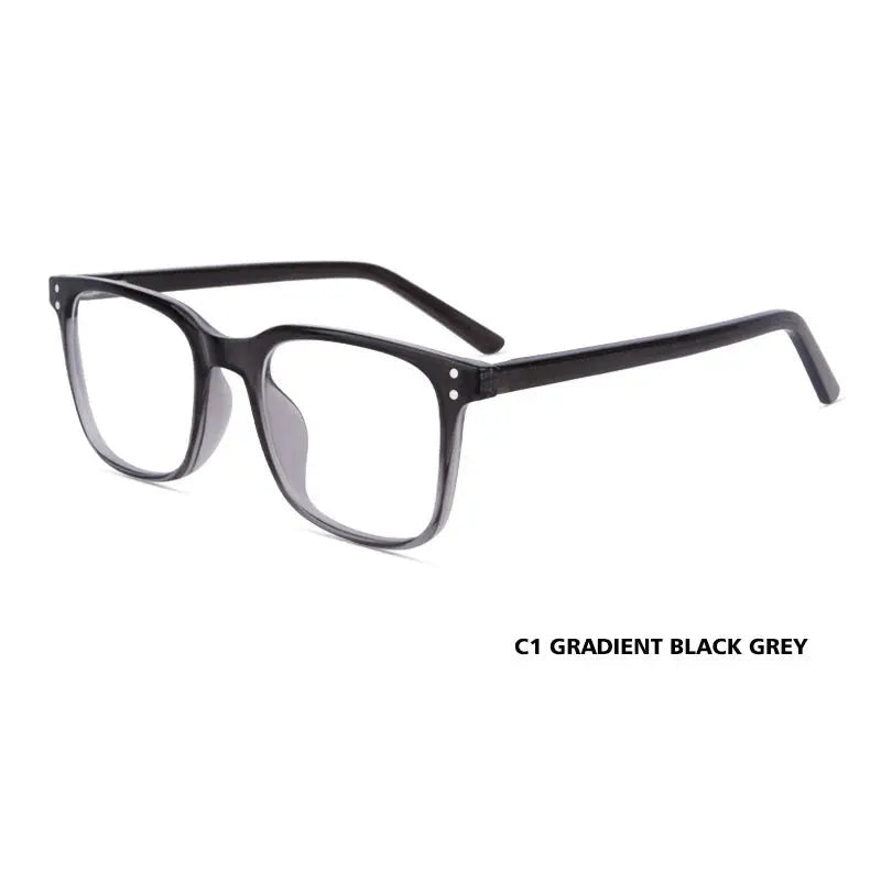 Kansept Unisex Full Rim Square Tr 90 Alloy Reading Glasses 25007