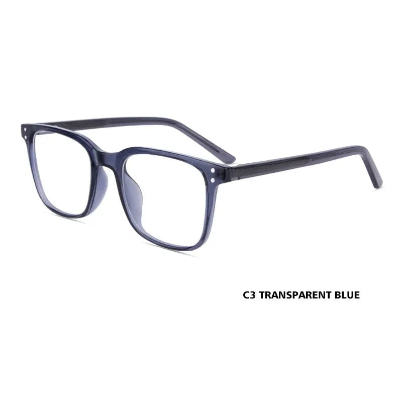 Kansept Unisex Full Rim Square Tr 90 Alloy Reading Glasses 25007