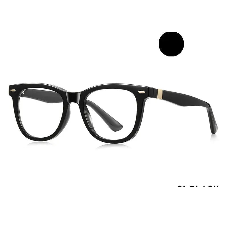 Kansept Unisex Full Rim Square Tr 90 Alloy Reading Glasses 442230