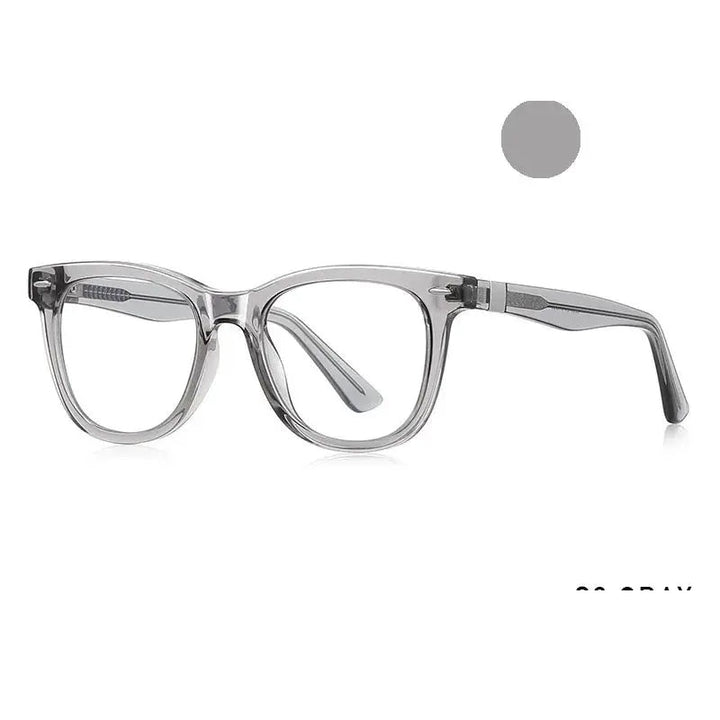 Kansept Unisex Full Rim Square Tr 90 Alloy Reading Glasses 442230