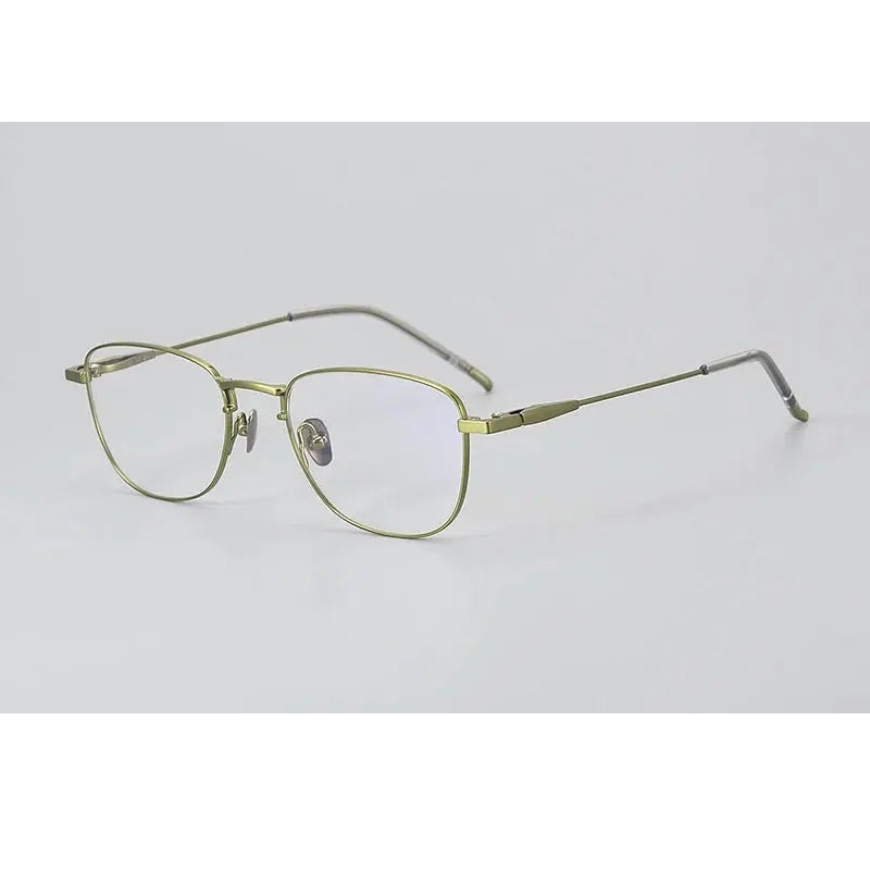 Chashma Unisex Full Rim Polygon Square Titanium Eyeglasses 887465