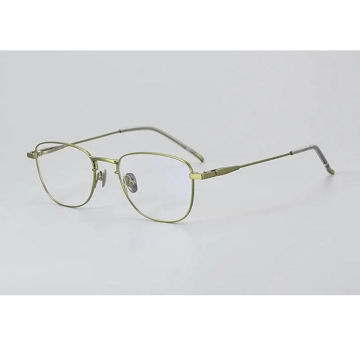 Chashma Unisex Full Rim Polygon Square Titanium Eyeglasses 887465