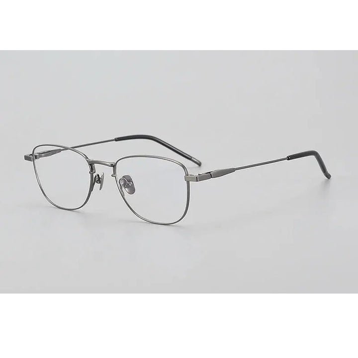 Chashma Unisex Full Rim Polygon Square Titanium Eyeglasses 887465