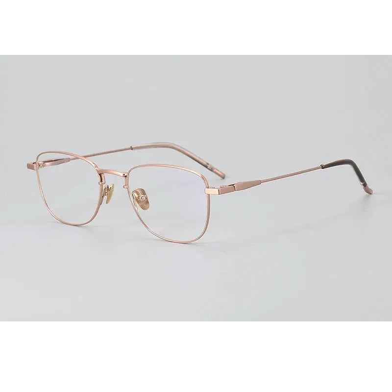 Chashma Unisex Full Rim Polygon Square Titanium Eyeglasses 887465