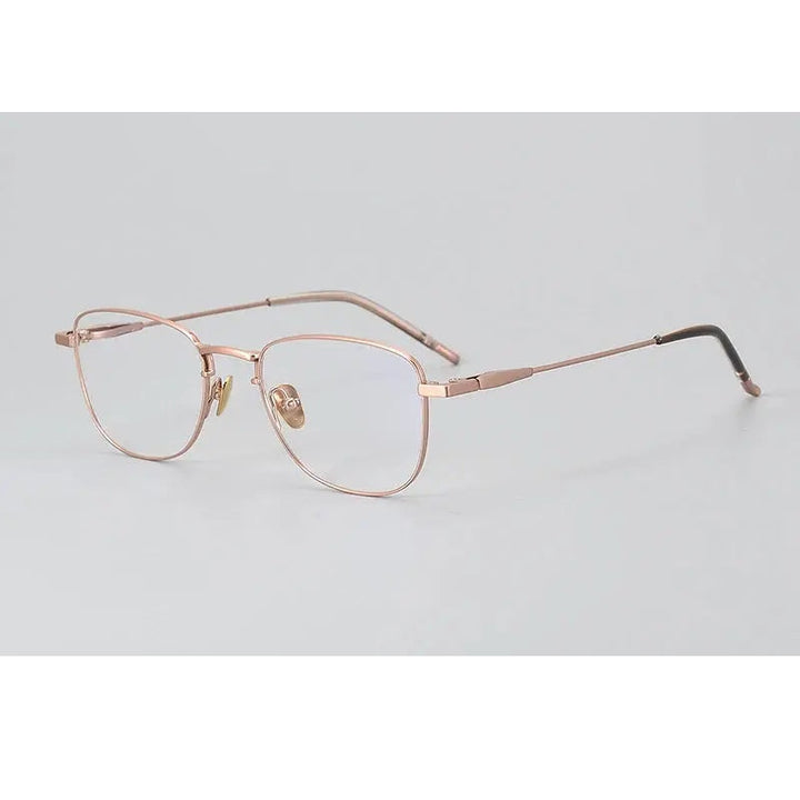 Chashma Unisex Full Rim Polygon Square Titanium Eyeglasses 887465