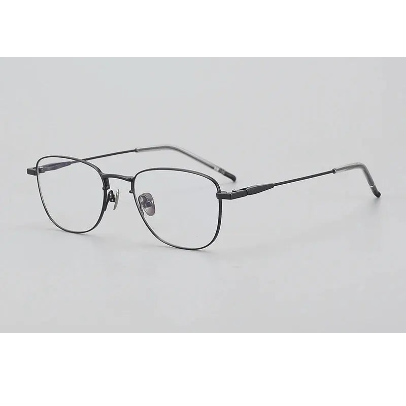 Chashma Unisex Full Rim Polygon Square Titanium Eyeglasses 887465