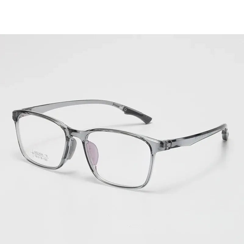 Chashma Ochki Unisex Full Rim Square Brow Line Tr 90 Eyeglasses 822696