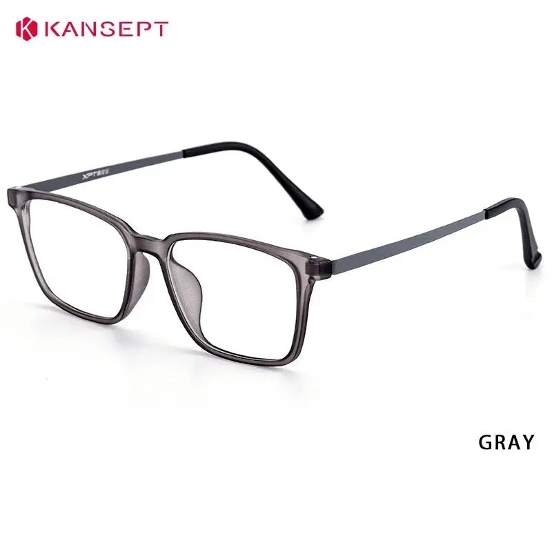 Kansept Unisex Full Rim Square Tr 90 Titanium Frames 982200
