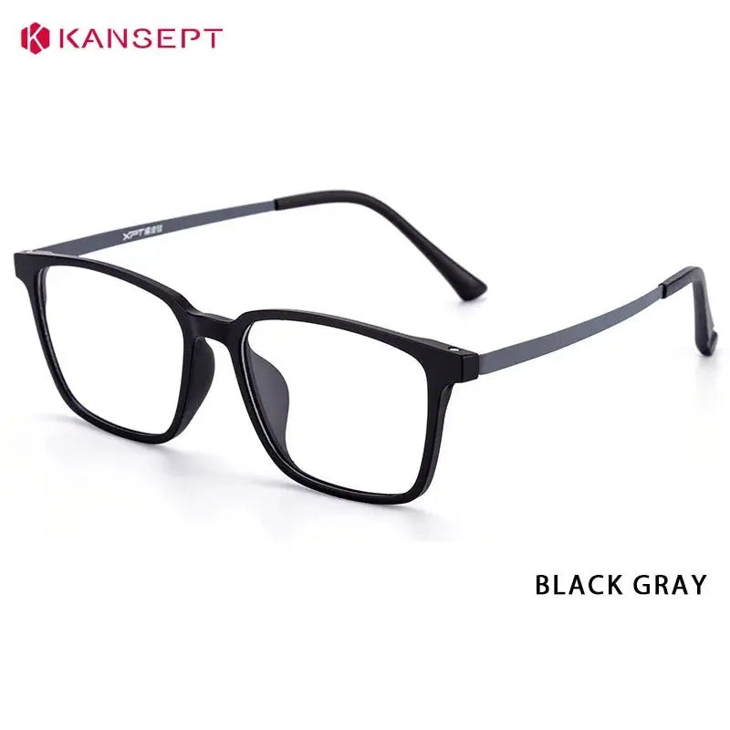 Kansept Unisex Full Rim Square Tr 90 Titanium Frames 982200