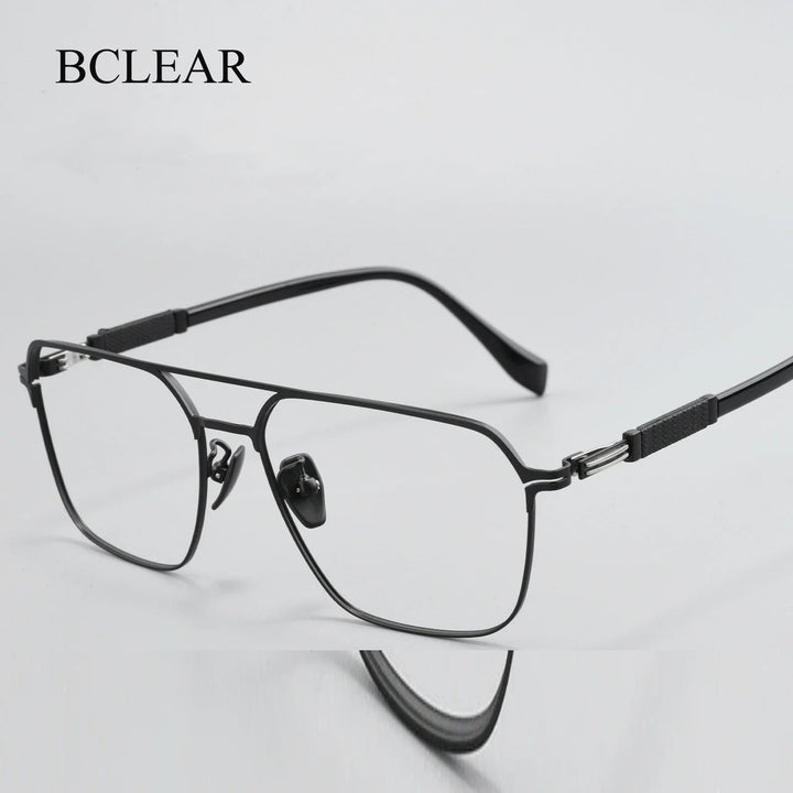 Bclear Men Full Rim Square Alloy Eyeglasses BSF-T1213X