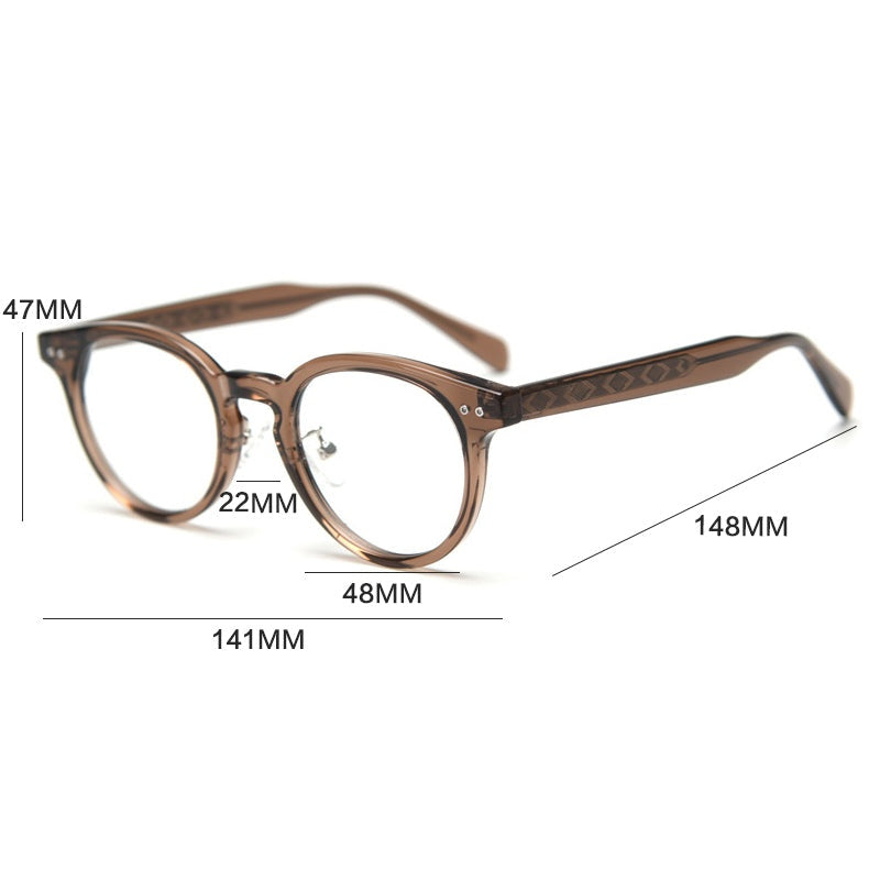 Gatenac Full Rim Square Tr 90 Titanium Photochromic Reading Glasses G83078 - Size Chart