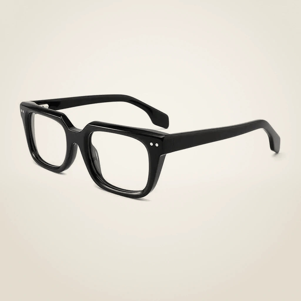 Gatenac Unisex Full Rim Square Acetate Reading Glasses G882211 - C2