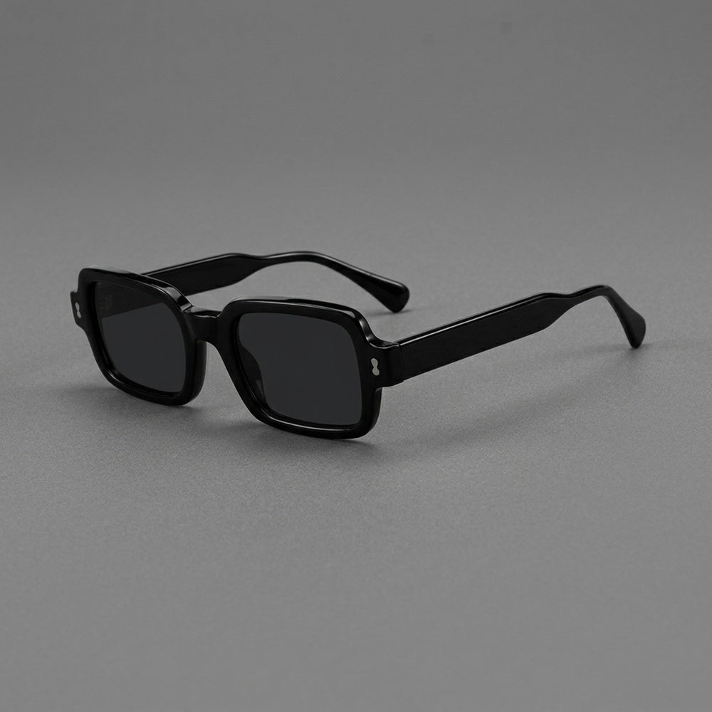 Gatenac Mens Full Rim Square Acetate Sunglasses Gxyj-1179 — Black | Gatenac at FuzWeb
