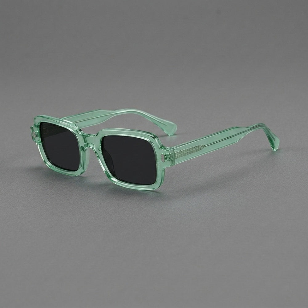 Gatenac Mens Full Rim Square Acetate Sunglasses Gxyj-1179 — Green | Gatenac at FuzWeb