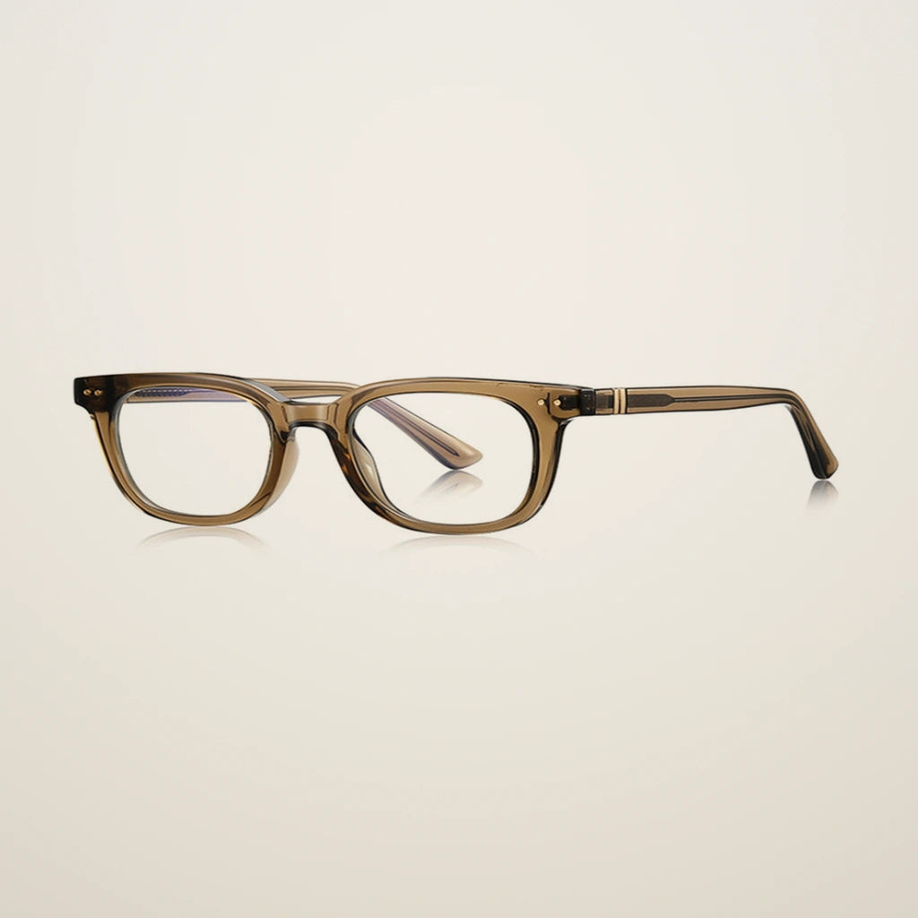 Gatenac Unisex Full Rim Square Tr 90 Titanium Reading Glasses Gxyj2229 - C6