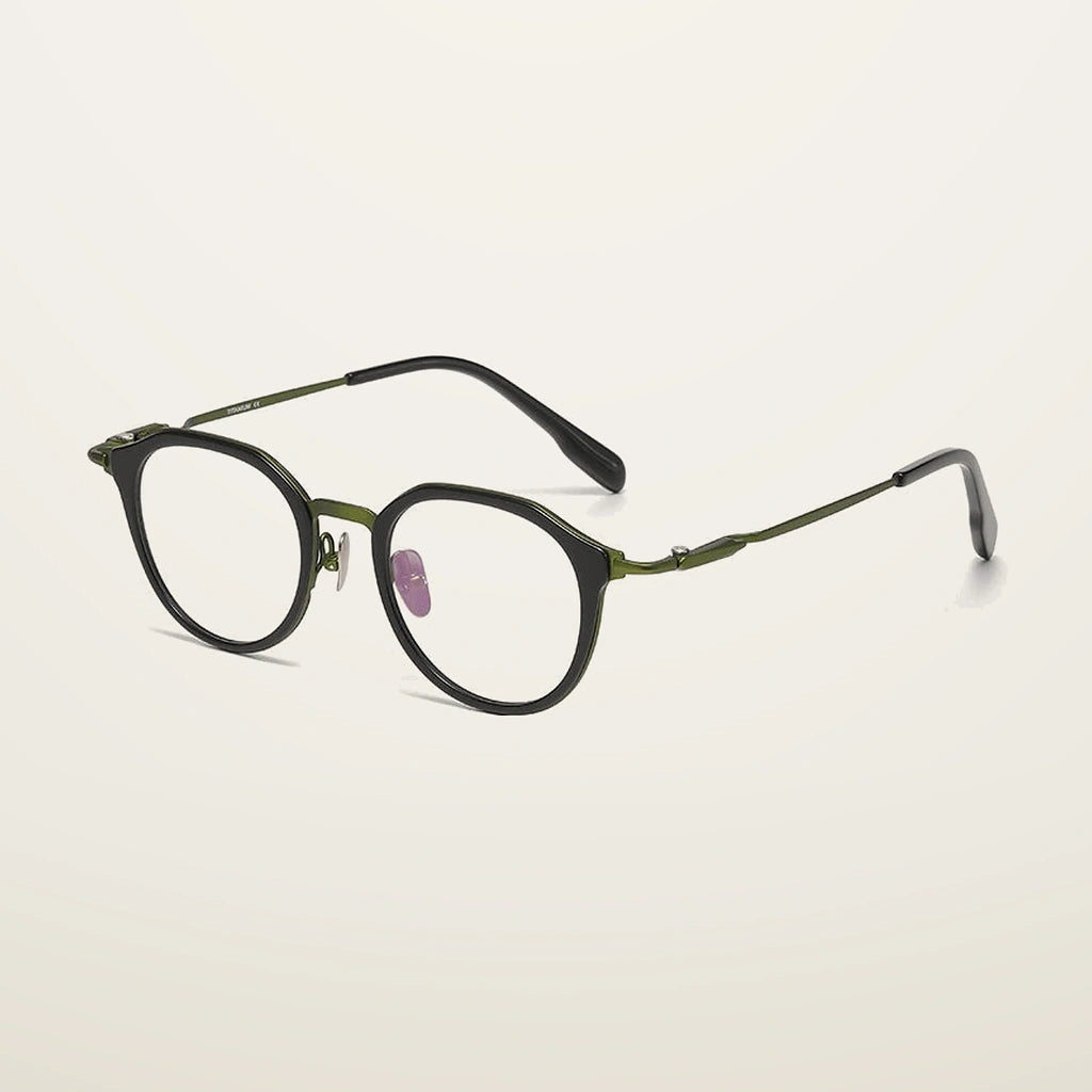 Gatenac Unisex Full Rim Oval Titanium Acetate Photochromic Reading Glasses 860058 - C2 Photochromic