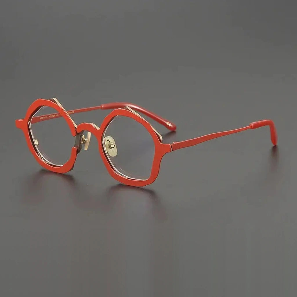 Gatenac Unisex Full Rim Oval Titanium Photochromic Reading Glasses 970100 - C1 Photochromic