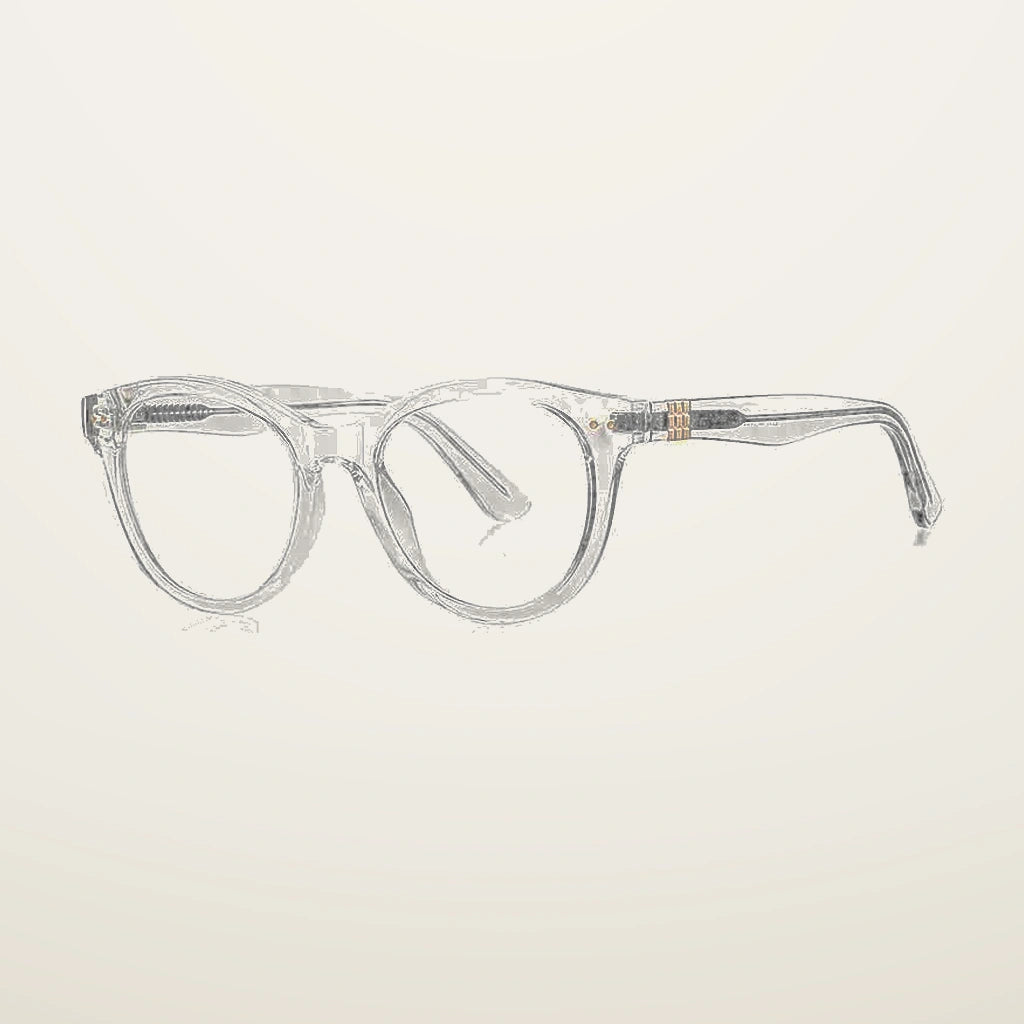 Gatenac Unisex Full Rim Oval Tr 90 Titanium Reading Glasses Gxyj2231 - C2